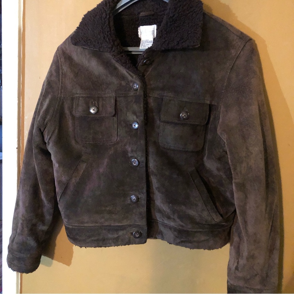 Will Smith Suede Bomber